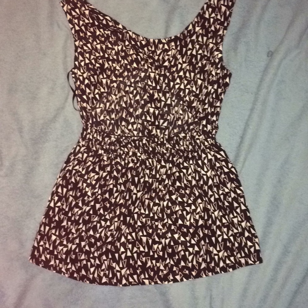 Silky sleeveless blouse